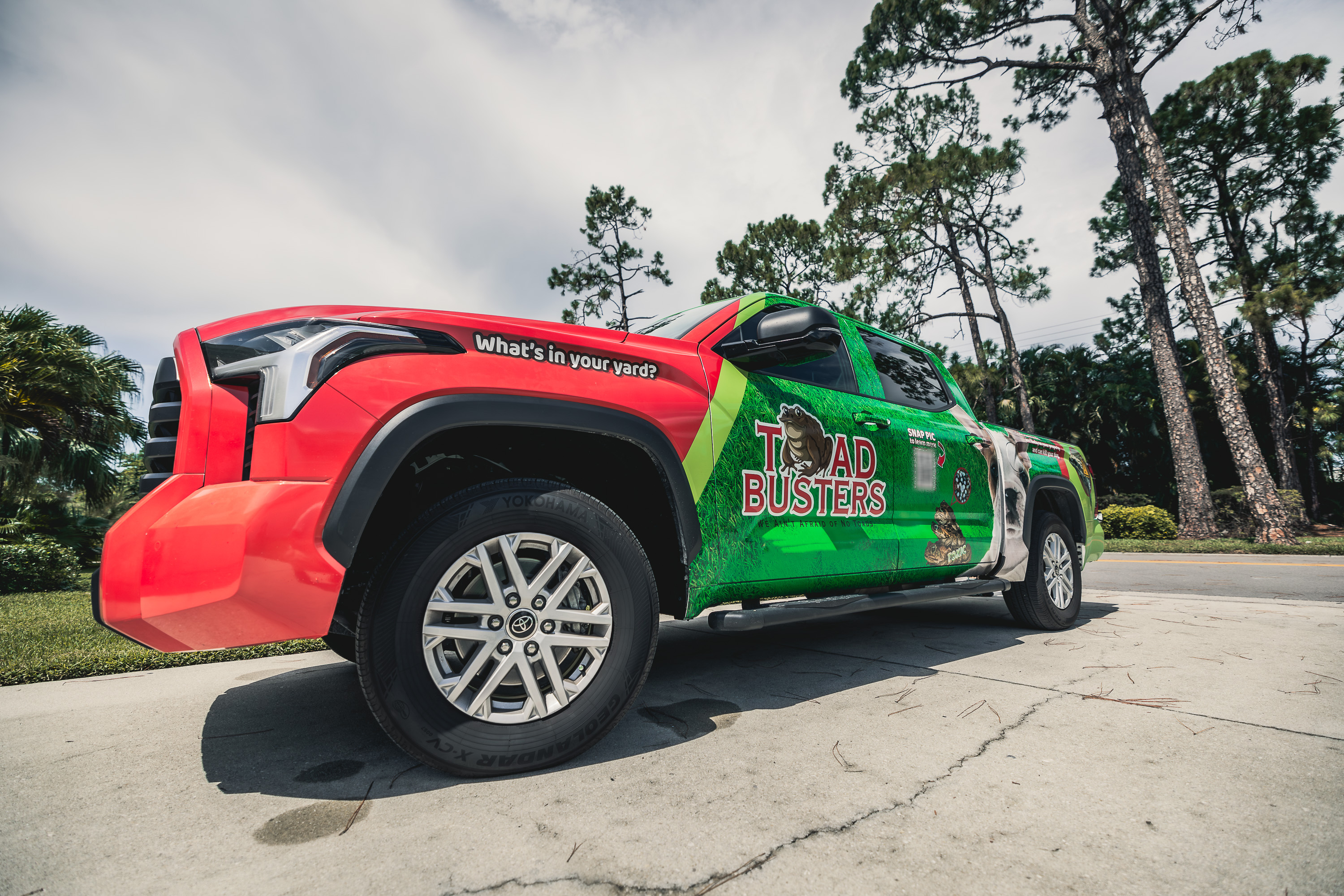 Toad Busters Service Vehicle